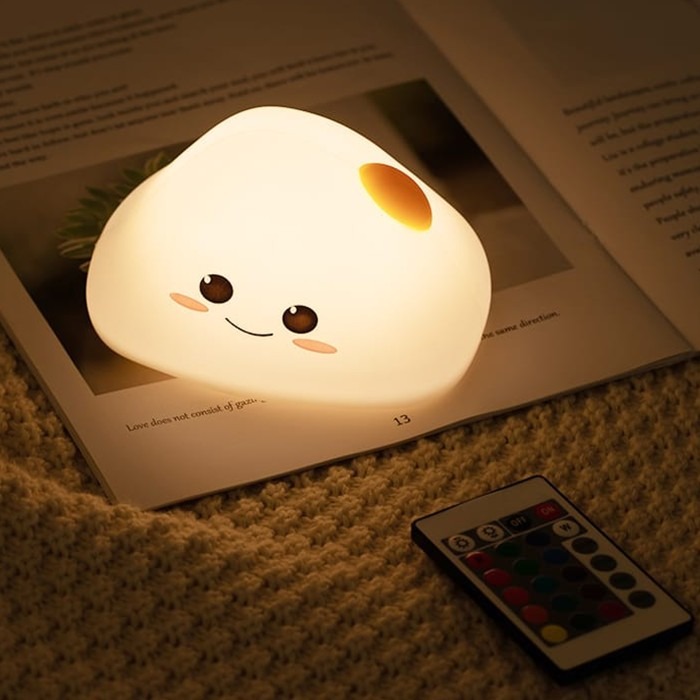 LAMPU TIDUR SILICON SENSOR SENTUH WD-001 MOCHI-MOCHI 16 COLOR TIMING REMOTE MODEL